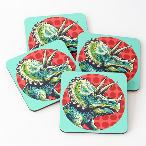 Item preview, Pop Art Triceratops designed and sold by Ghost on Toast.