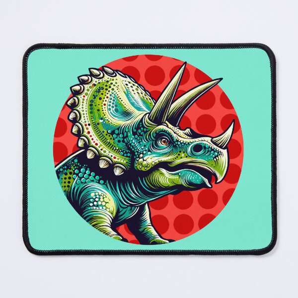 Item preview, Pop Art Triceratops designed and sold by Ghost on Toast.
