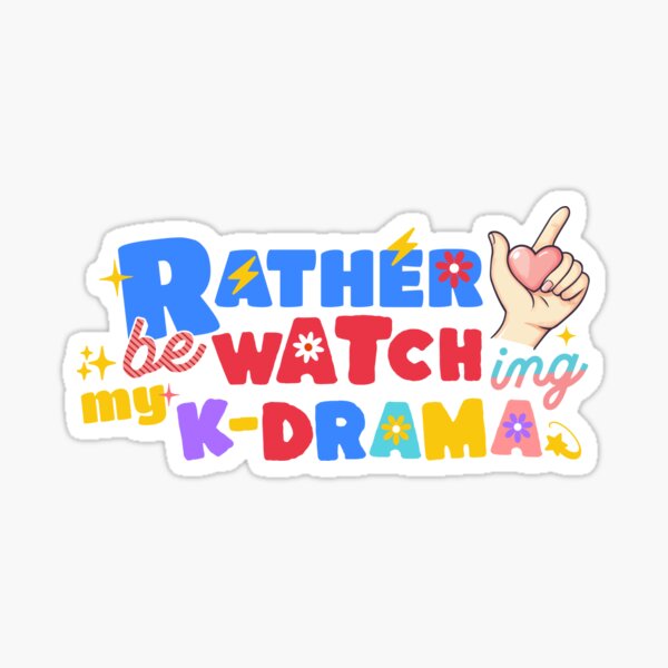 Item preview, Rather be Watching My Kdrama - Funny Kdrama Littleoennie designed and sold by Kdramasaddict.