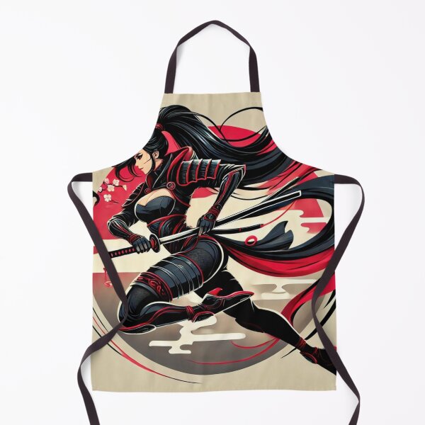 Item preview, Ninja Warrior Woman 4 designed and sold by NightsageArt.