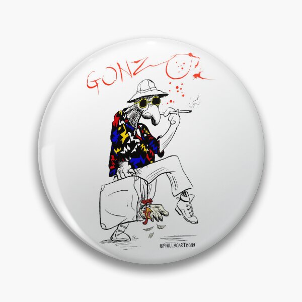 Item preview, Gonzo- Fear and Loathing in Las Vegas parody designed and sold by Philip de Goya.