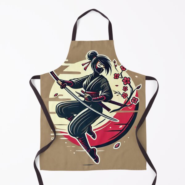 Item preview, Ninja Warrior Woman 6 designed and sold by NightsageArt.