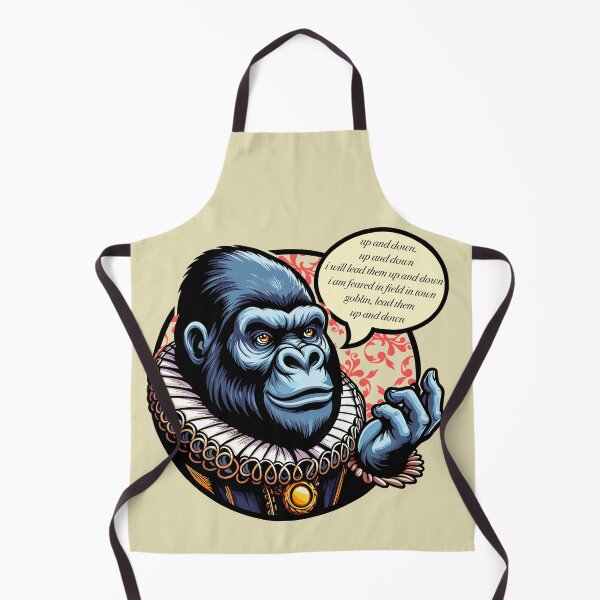 Item preview, Shakespearean Gorilla Quoting “A Midsummer Night’s Dream” designed and sold by Ghost on Toast.