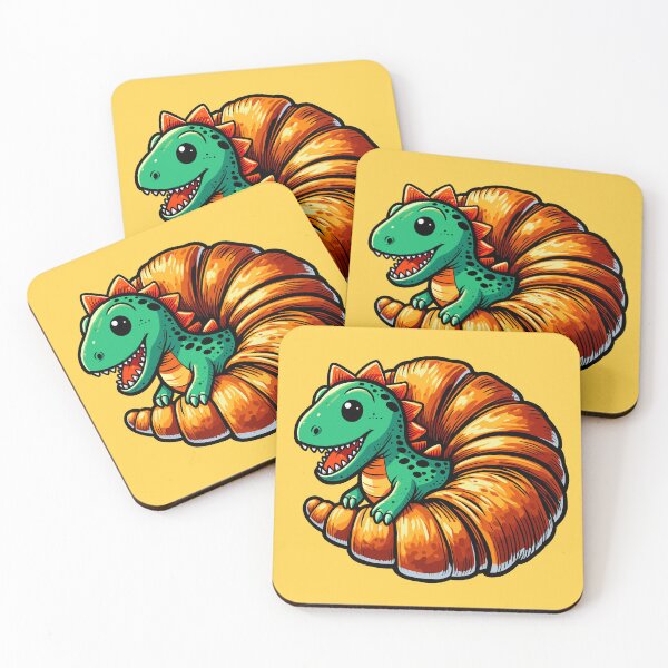 Item preview, Croissantosaur designed and sold by Ghost on Toast.