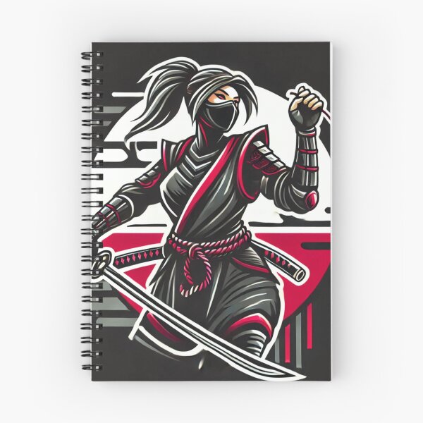 Item preview, Ninja Warrior Woman 7 designed and sold by NightsageArt.