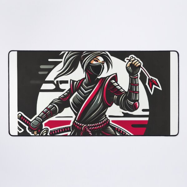 Item preview, Ninja Warrior Woman 7 designed and sold by NightsageArt.