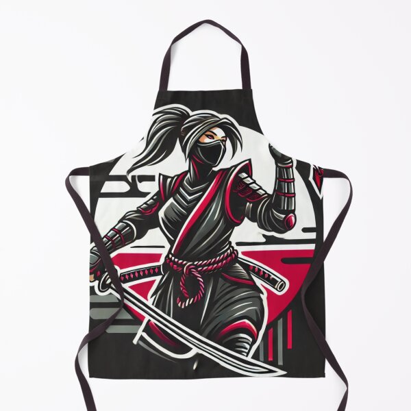 Item preview, Ninja Warrior Woman 7 designed and sold by NightsageArt.