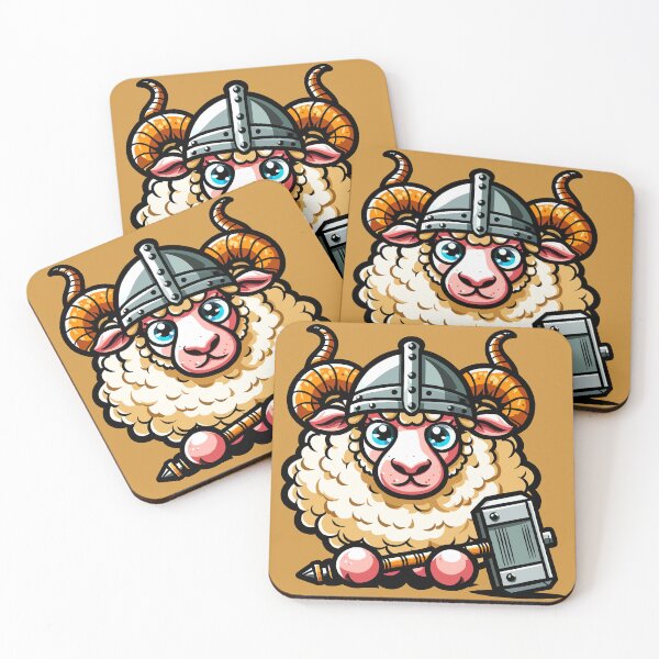 Item preview, Viking Sheep designed and sold by Ghost on Toast.