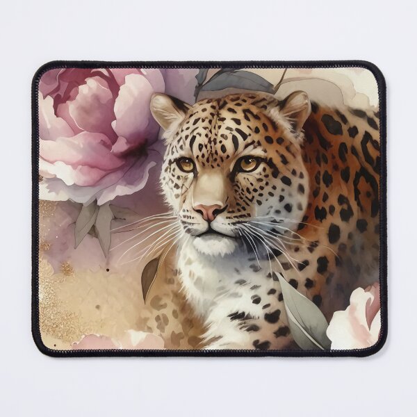 Item preview, Leopard & Roses B designed and sold by Mermaid's Whimsy.