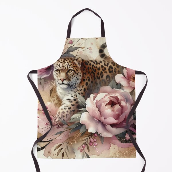 Item preview, Leopard & Roses B designed and sold by Mermaid's Whimsy.