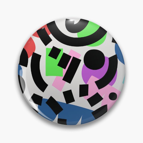 Item preview, Colorful abstract hand drawn pattern designed and sold by merupa.