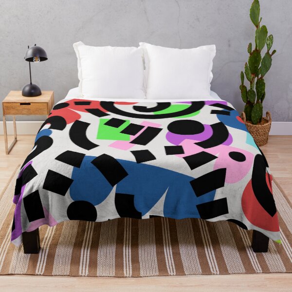 Item preview, Colorful abstract hand drawn pattern designed and sold by merupa.