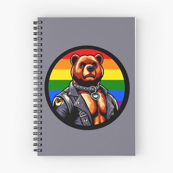 Item preview, Gay Pride Leather Bear designed and sold by Ghost on Toast.