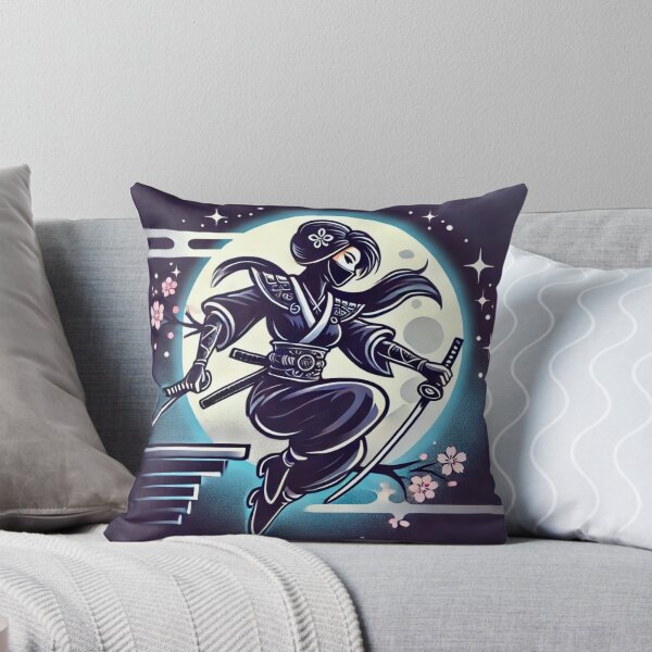 Item preview, Ninja Warrior Woman 9 designed and sold by NightsageArt.