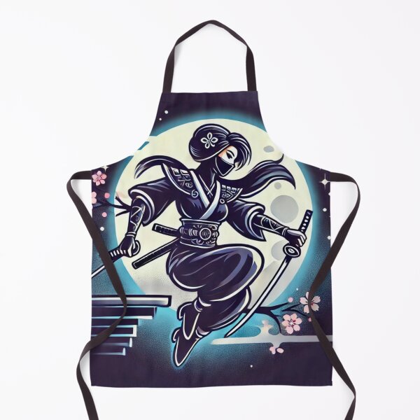 Item preview, Ninja Warrior Woman 9 designed and sold by NightsageArt.