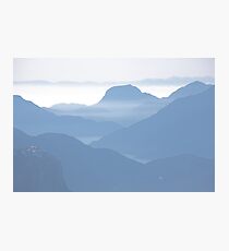 Howe Sound haze , British Columbia , Canada Photographic Print