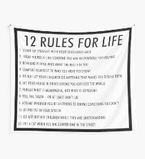 12 Regeln für das Leben jordan peterson (version 1) Wandbehang