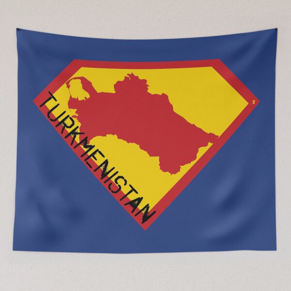 Item preview, TURKMENISTAN Spell Out - Freedom Is The Superpower -   SUPERHERO design designed and sold by pelagio.
