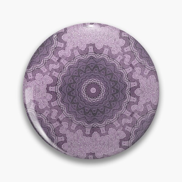 Item preview, Cog Mandala Pattern in Pink designed and sold by Artistestella.