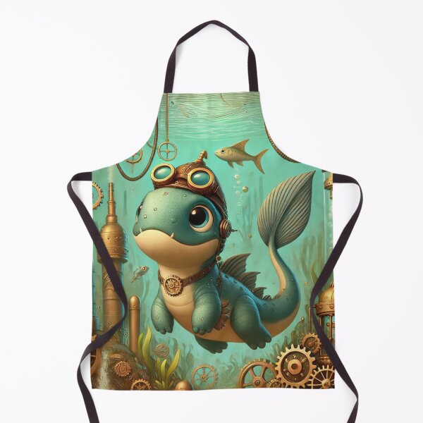 Item preview, Steampunk Mosasaurus designed and sold by Sillytoe.