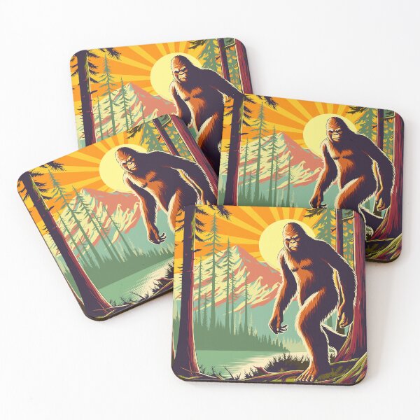 Item preview, Bigfoot Out For a Morning Walk designed and sold by Ghost on Toast.
