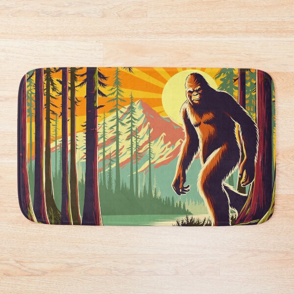 Item preview, Bigfoot Out For a Morning Walk designed and sold by Ghost on Toast.