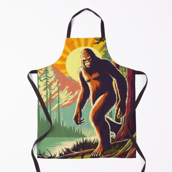 Item preview, Bigfoot Out For a Morning Walk designed and sold by Ghost on Toast.
