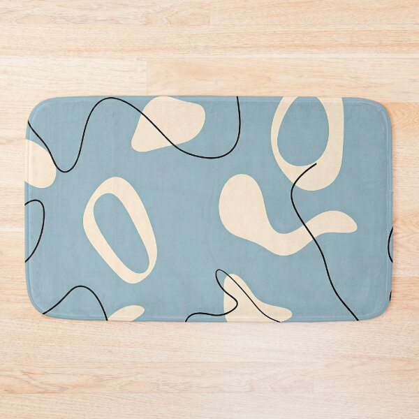 Item preview, Abstract Art, Modern Design, Minimalist Pattern, Blue Abstract, Line Art, Abstract Shapes designed and sold by Artidnan12.