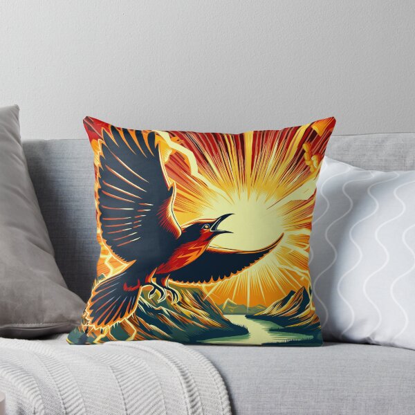 Item preview, Thunderbird Flying Over a River designed and sold by Ghost on Toast.