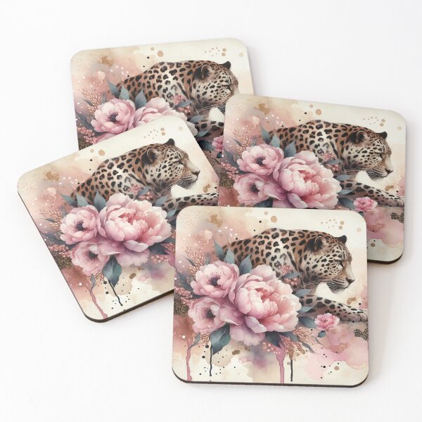 Item preview, Leopards & Roses C designed and sold by Mermaid's Whimsy.