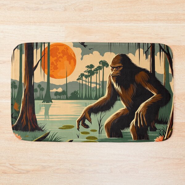 Item preview, Skunk Ape in the Florida Swamps designed and sold by Ghost on Toast.