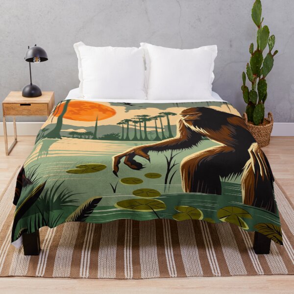 Item preview, Skunk Ape in the Florida Swamps designed and sold by Ghost on Toast.
