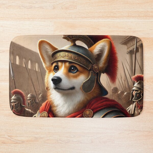 Item preview, Roman General Corgius Maximus and his Legion "The Legio Canis Aureus" (Golden Dog Legion) designed and sold by nikkolaus.
