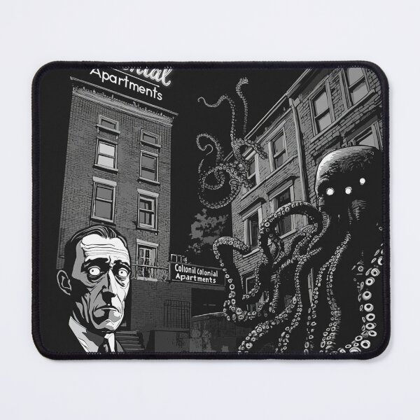 Item preview, H.P. Lovecraft at Colonial Apartments | Providence Monster Design designed and sold by Wildm3n8.