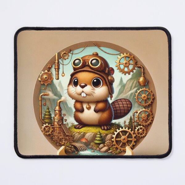 Item preview, Steampunk Mountain Beaver designed and sold by Sillytoe.