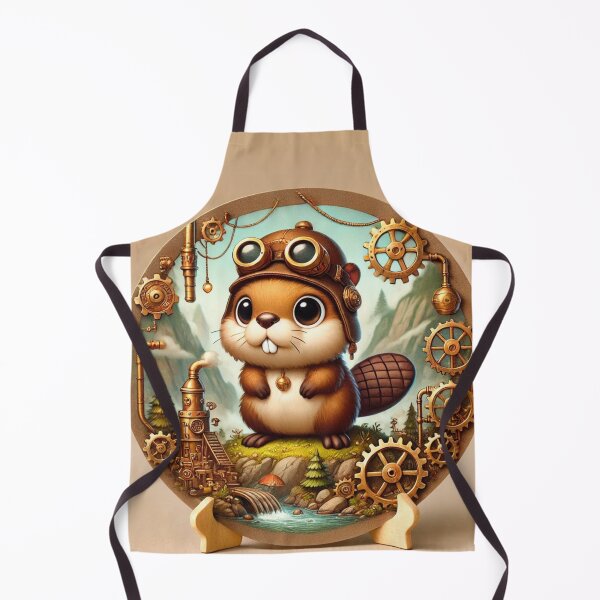 Item preview, Steampunk Mountain Beaver designed and sold by Sillytoe.