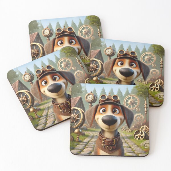 Item preview, Steampunk Mountain Cur designed and sold by Sillytoe.