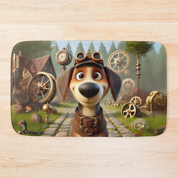 Item preview, Steampunk Mountain Cur designed and sold by Sillytoe.