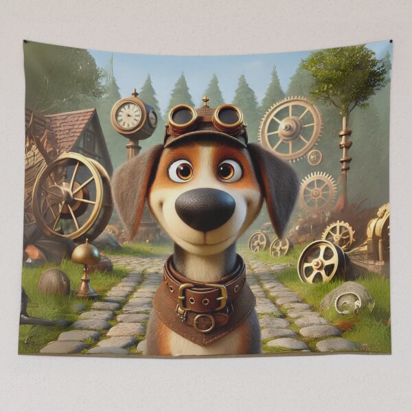 Item preview, Steampunk Mountain Cur designed and sold by Sillytoe.