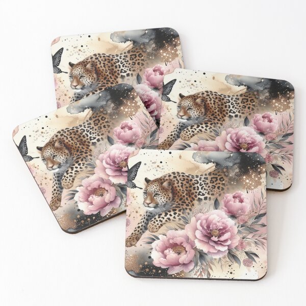 Item preview, Leopards & Roses D designed and sold by Mermaid's Whimsy.