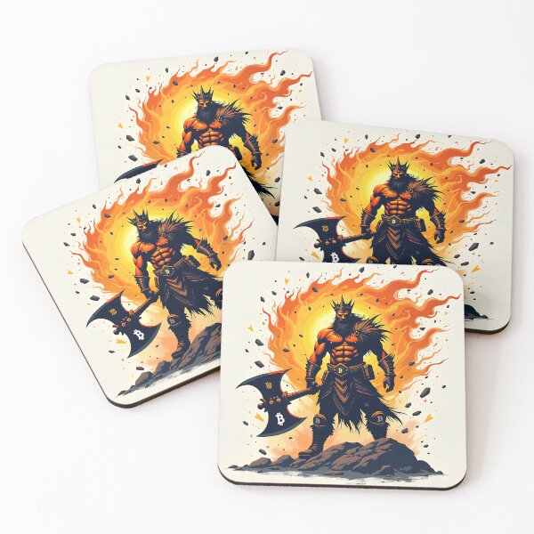 Item preview, Bitcoin Gladiator Fighting for Financial Freedom designed and sold by RadDeck.