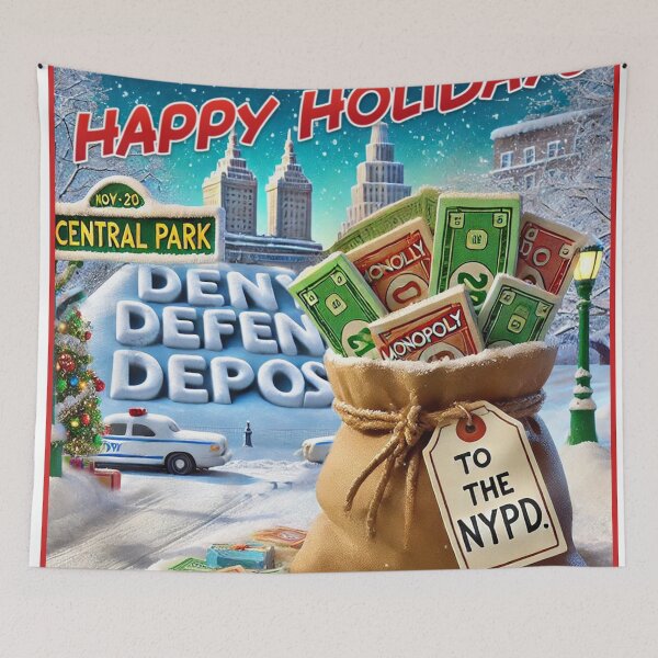Item preview, Happy Holiday Deny Defend Depose designed and sold by SuperFunFactory.