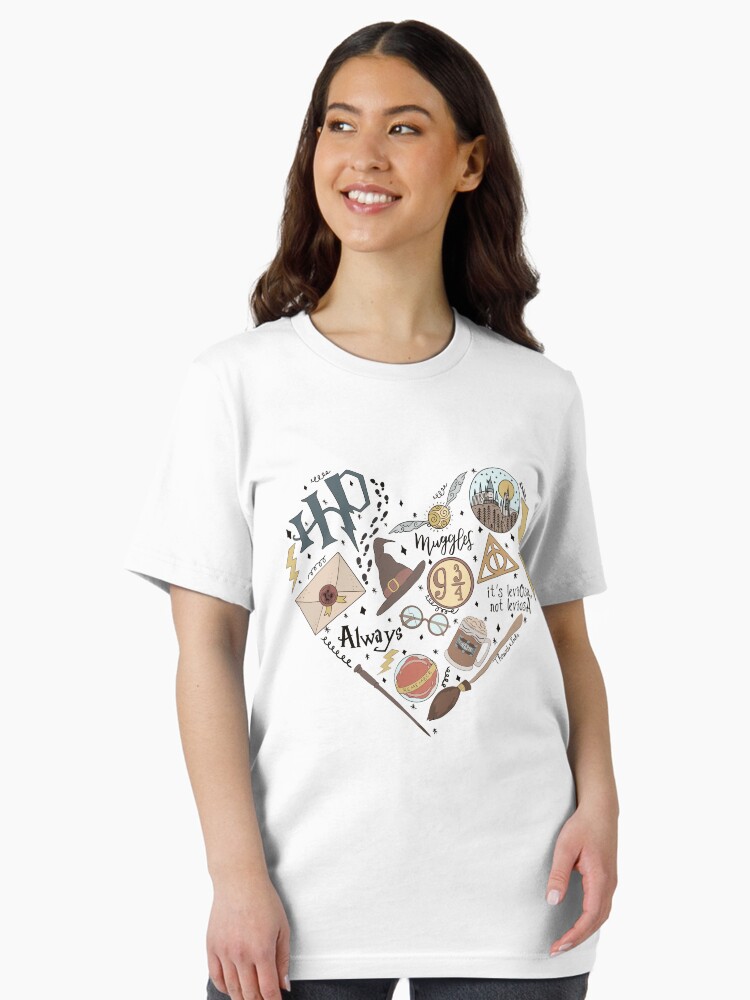 Thumbnail 2 of 7, Essential T-Shirt, HP Witch Heart designed and sold by AishaOneLove.