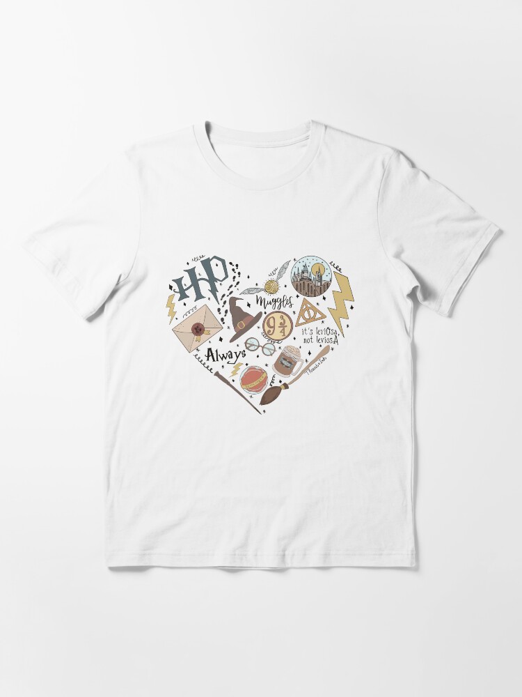 Thumbnail 3 of 7, Essential T-Shirt, HP Witch Heart designed and sold by AishaOneLove.