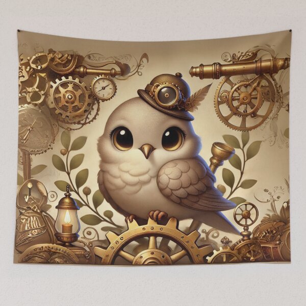 Item preview, Steampunk Mourning Dove designed and sold by Sillytoe.