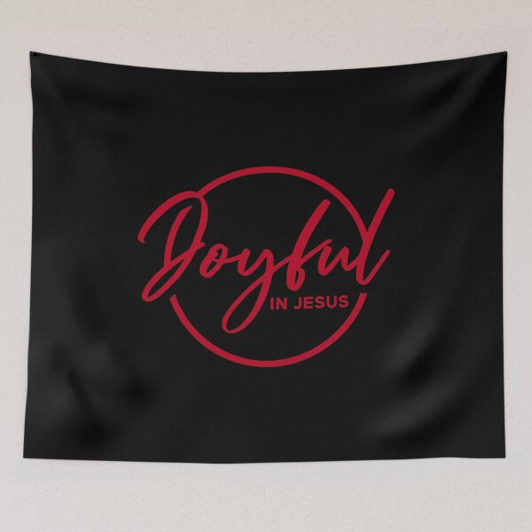 Item preview, Joyful In Jesus - Red designed and sold by Glory After Tears.