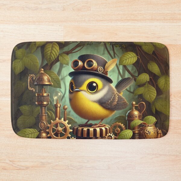 Item preview, Steampunk Mourning Warbler designed and sold by Sillytoe.