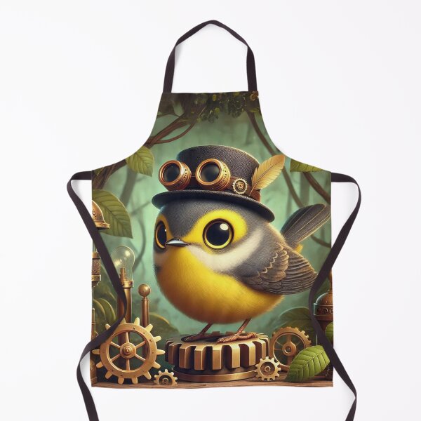 Item preview, Steampunk Mourning Warbler designed and sold by Sillytoe.