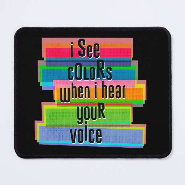 Item preview, AMITW SYNESTHESIA LYRICS designed and sold by Kat McIntyre Art.