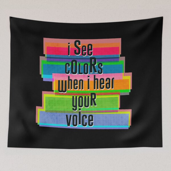 Item preview, AMITW SYNESTHESIA LYRICS designed and sold by Kat McIntyre Art.